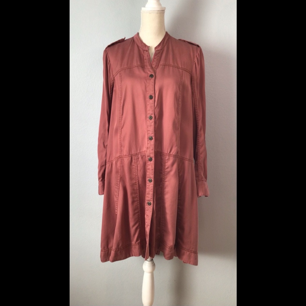 Anthropologie Mariona Shirt Dress Tunic By Holding Horses